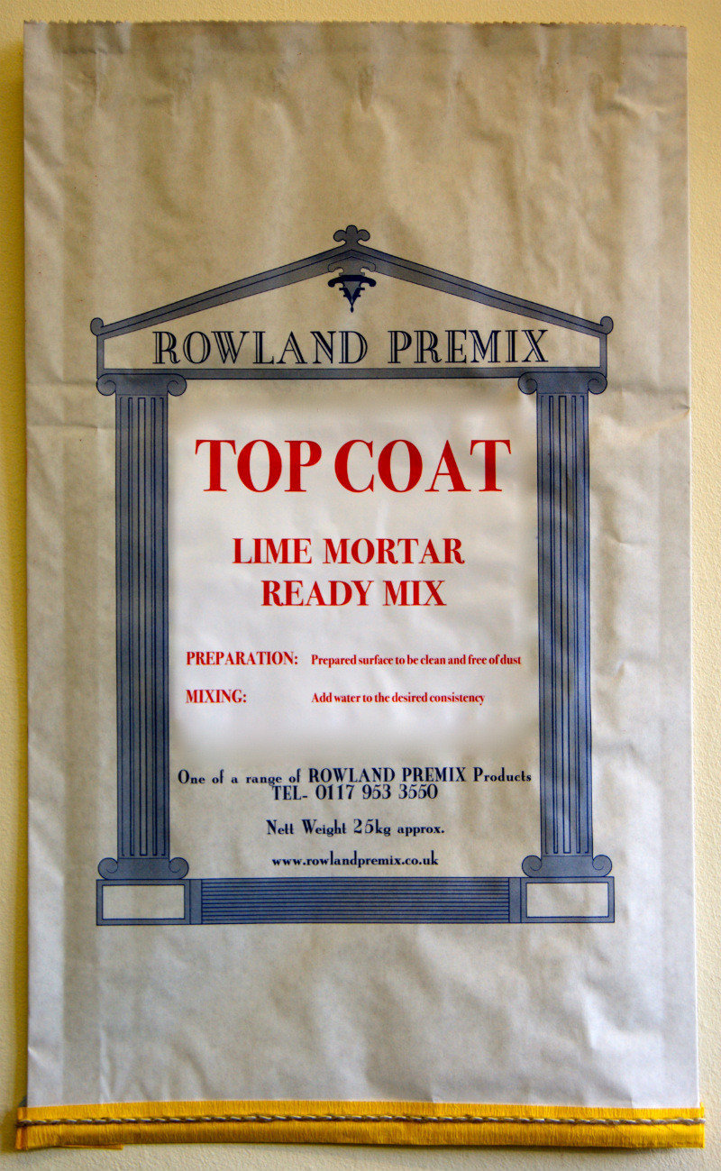 Top Coat Lime Render/Mortar: 25kg